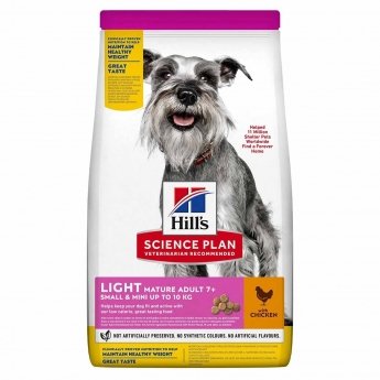 Hills SP Mini Mature 7+ Light, 2,5 kg