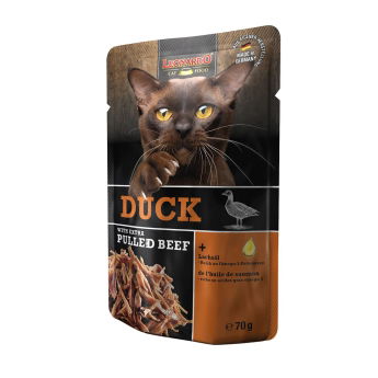 Leonardo ankka+ nyhtönaudanliha