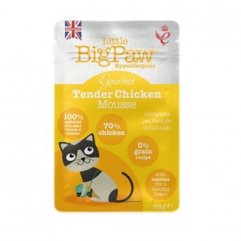 Little BigPaw Gourmet Tender Chicken Mousse 85g