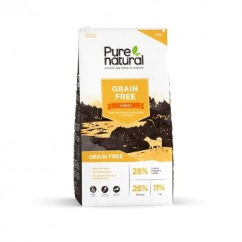 Purenatural Adult Dog Grain Free Turkey (2 kg)