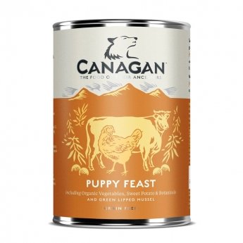 Canagan Puppy Feast kana & nauta 400g