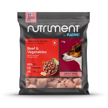 Nutriment by RAUH! Nauta-kasvispullat 1 kg