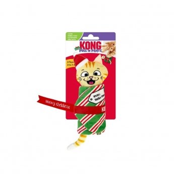 KONG Cat Holiday Pull-A-Partz Present