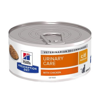 Hills Prescription Diet Feline c/d Multicare Minced Chicken 156 g