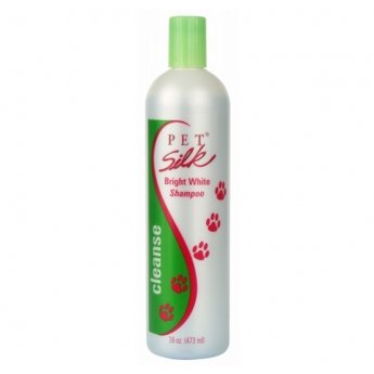 Pet Silk Bright White Shampoo, 473 ml