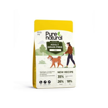 Purenatural Dog Adult Grain Free Pork (2 kg)