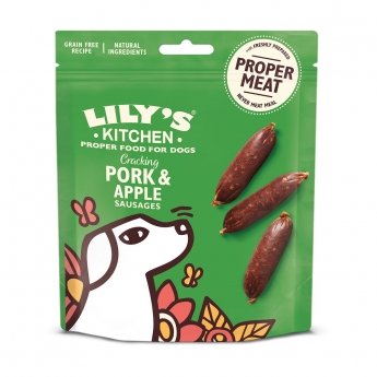 Lily&#39;s Kitchen Pork&Apple minimakkarat 70 g