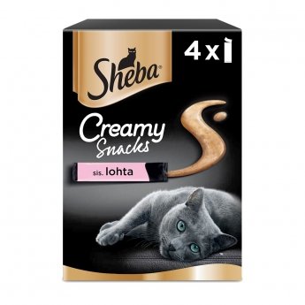 Sheba Creamy Snack Lohi 4x12g
