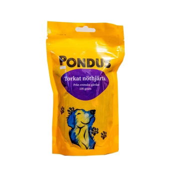 Pondus Naudansydänherkut koiralle 100 g