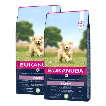 Eukanuba Puppy&Jr LB Lamb&Rice 2 x 12kg