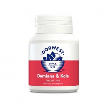 Dorwest Herbs Damiana & Kola 100 kpl