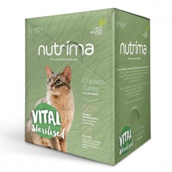 Nutrima Cat Vital Sterilised märkäruoka 85 g