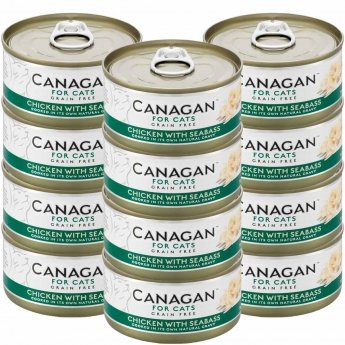 Canagan Cat Kana & meribassi 12 x 75g