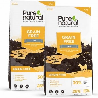 Purenatural Grain Free Lamb 2 x 12 kg