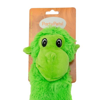 Party Pets Litteä apinalelu 42 cm (Vihreä)
