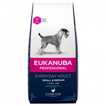 Eukanuba EveryDay Adult Small&Medium 16,5 kg