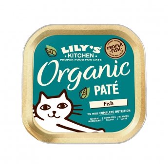 Lily&#39;s Kitchen Cat Organic kala 85 g