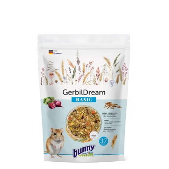 Gerbiilien ruoka Bunny GerbilDream Basic 600g