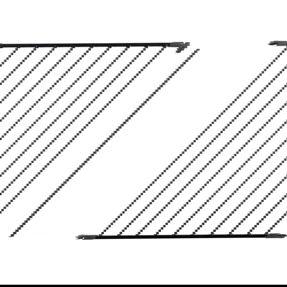 Jatko-osa DogSpace Max -porttiin, musta (72 x 3,5 x h 70,50)