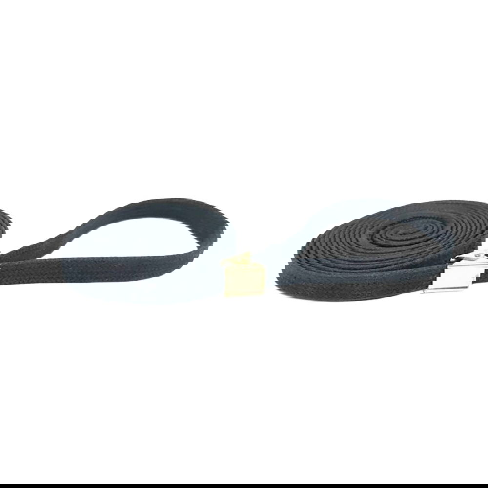 Näyttelytalutin Resco Slide Clip Cordo Hyde, 10 mm x 152 cm (Musta)