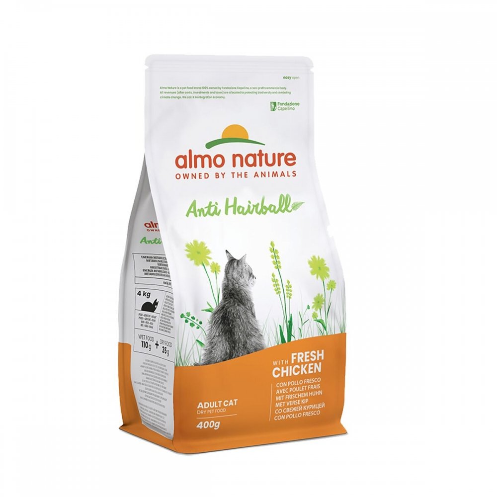 Almo Nature HFC Anti-Hairball kana (400 g)