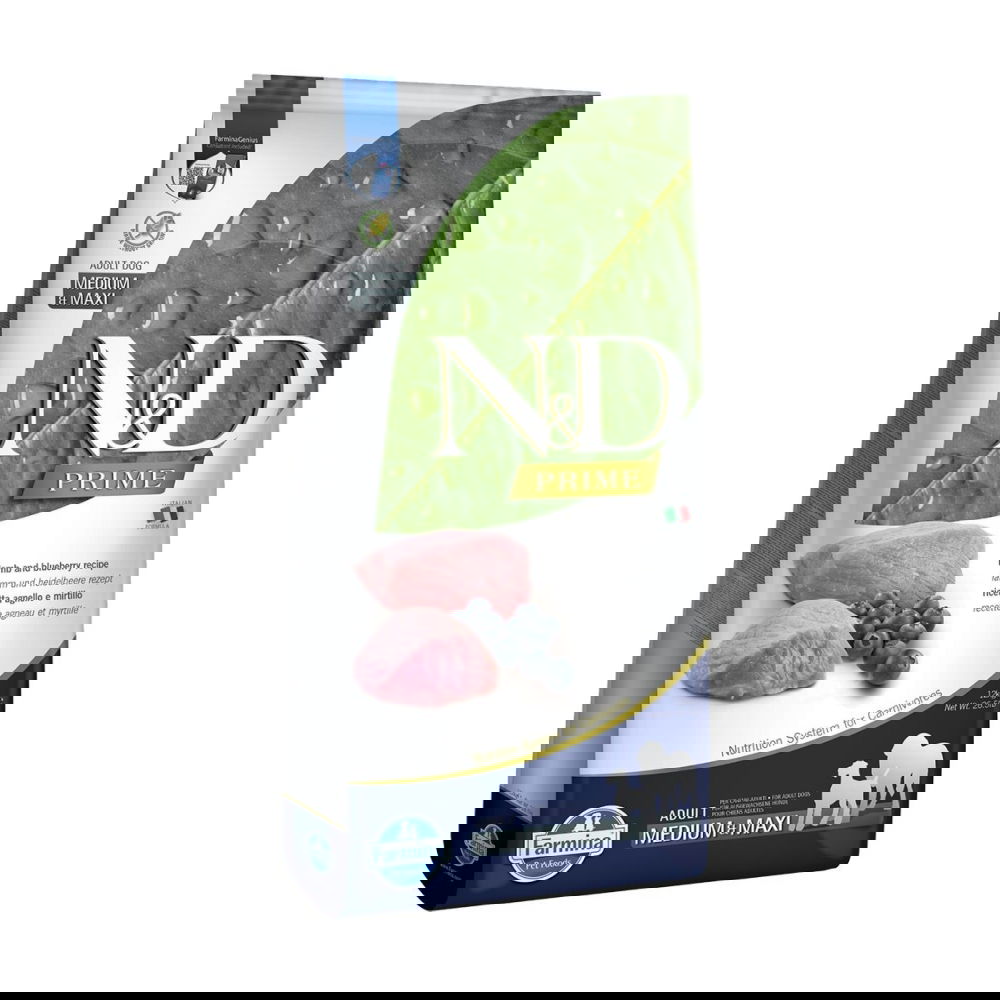 Farmina N&D Prime Dog Lamb & Blueberry M/L 12 kg (12 kg)