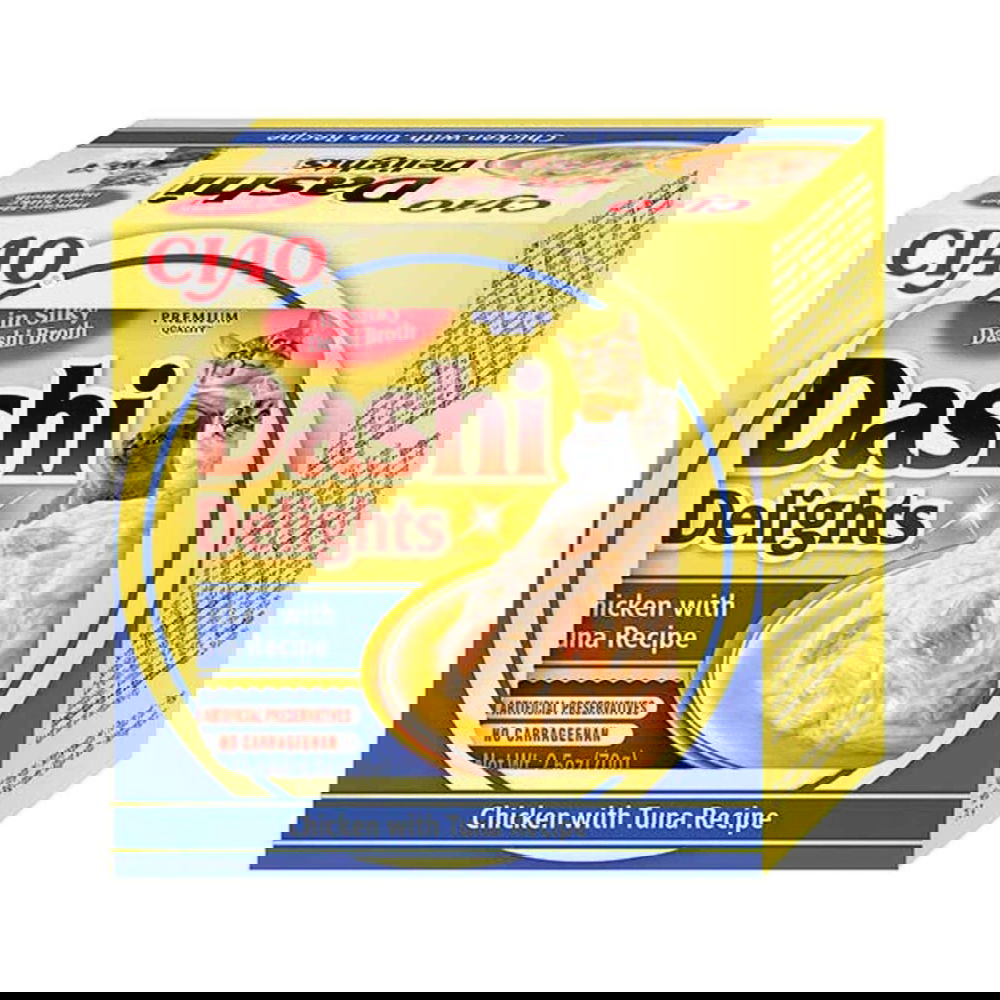 Inaba Dashi Delights Cat kana-tonnikala 70 g