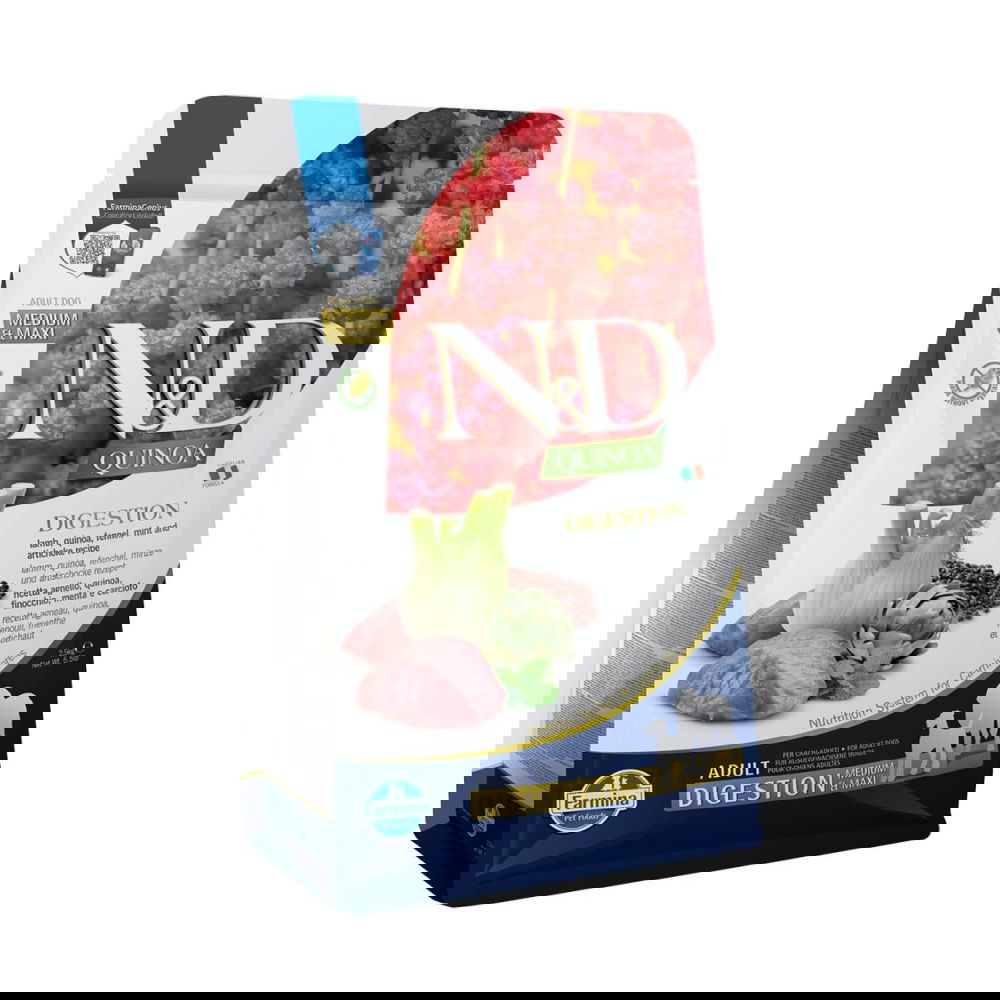 Farmina N&D Quinoa Dog Digest Lamb M/L 2,5 kg (2,5 kg)