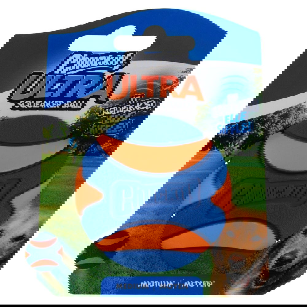 Chuckit Ultra Squeaker koiran pallo (M)