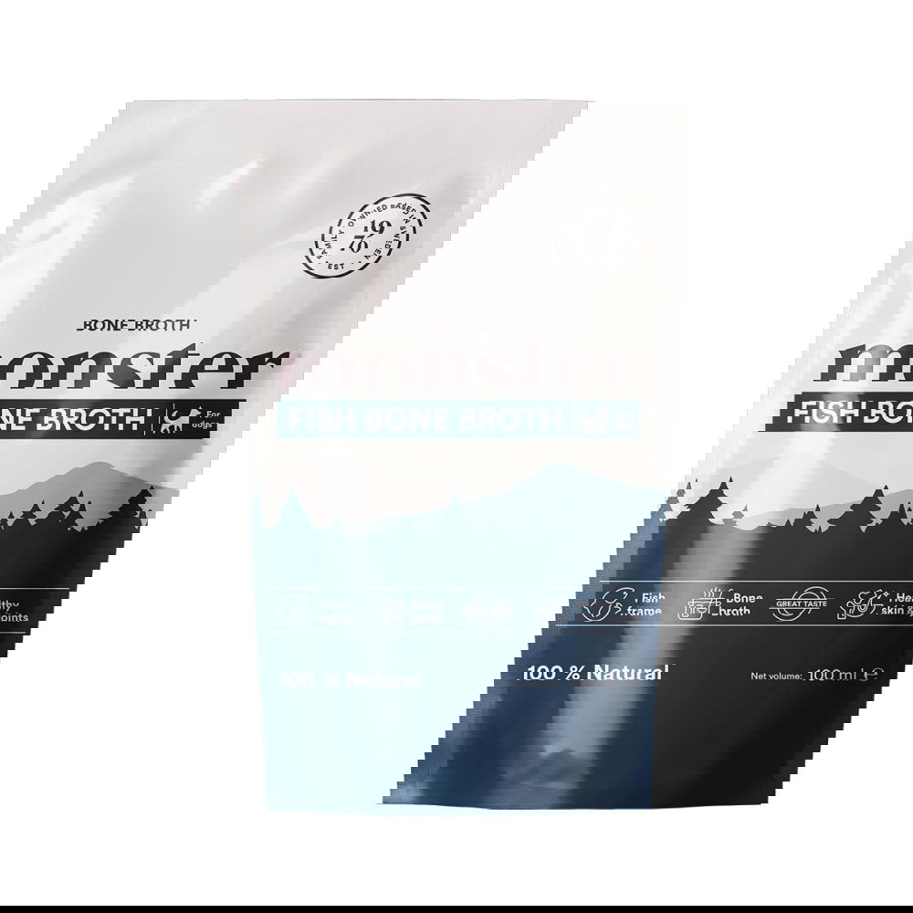 Monster Bone Broth Fish (100 ml) Monster Bone Broth Fish (100 ml)