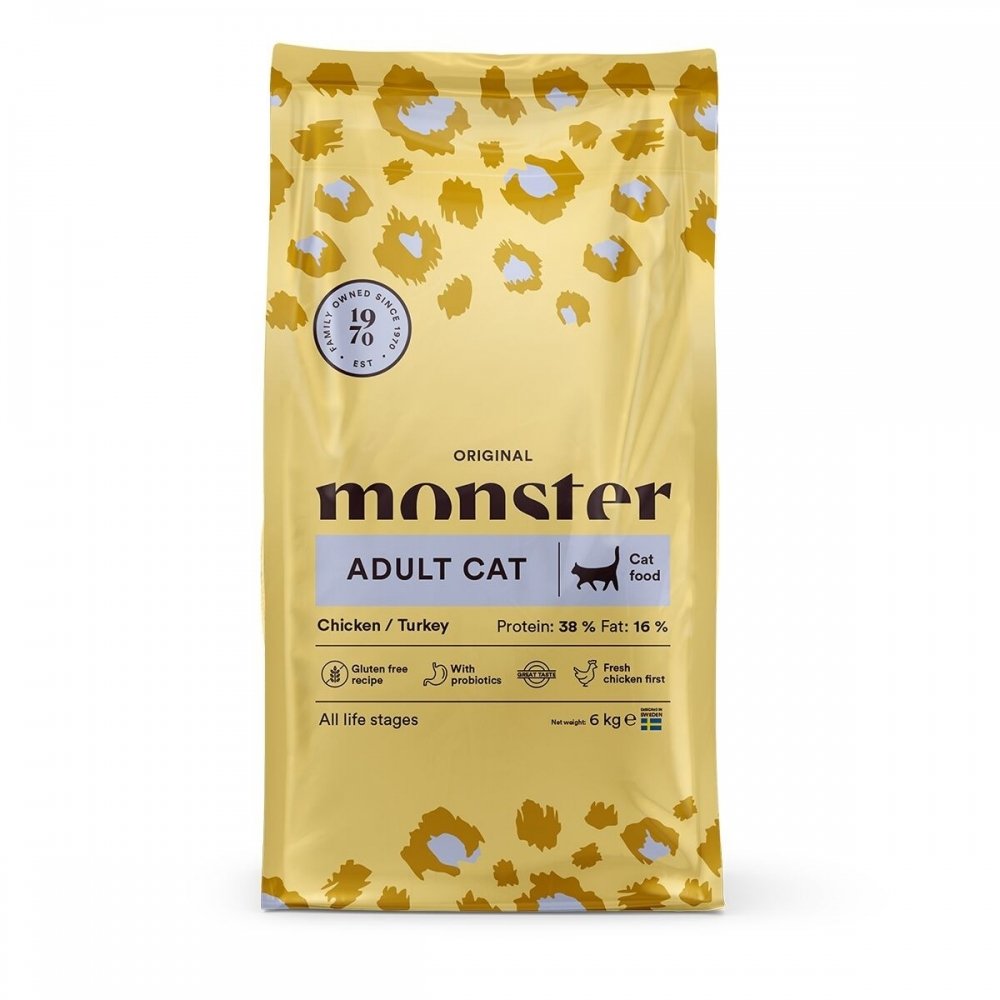 Monster Cat Kana & Kalkkuna (6 kg)