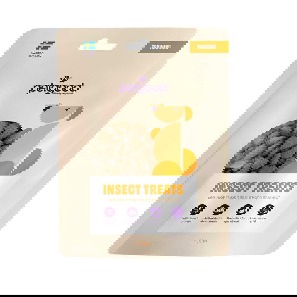 Petgood hyönteispohjainen treeniherkku (100 g)