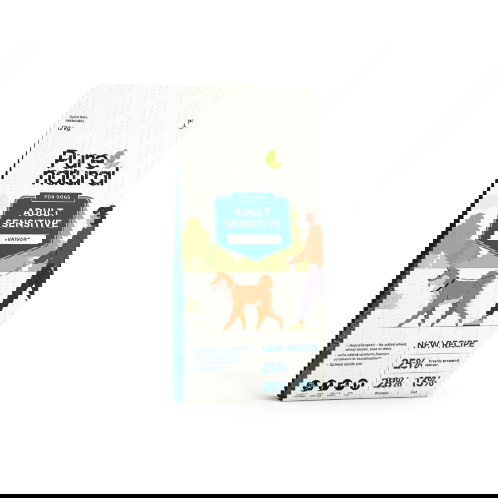 Purenatural Dog Adult Sensitive Venison (12 kg)