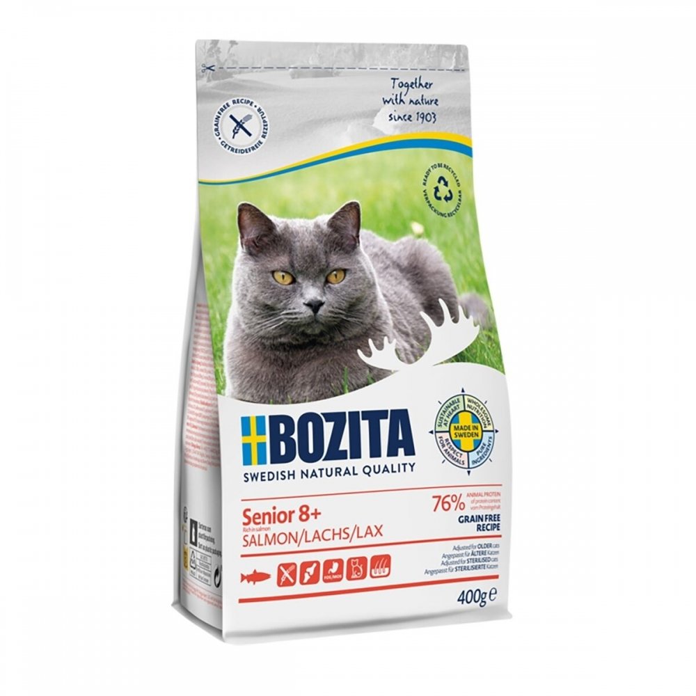 Bozita GF Senior 8+ Salmon (400 g)