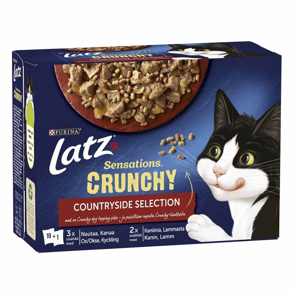 Latz Sensations Crunchy Country 10x85g