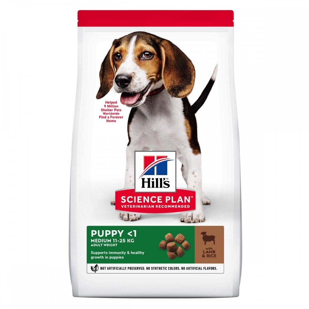 Hill&apos;s SP Puppy Medium Lamb & Rice (2,5 kg)