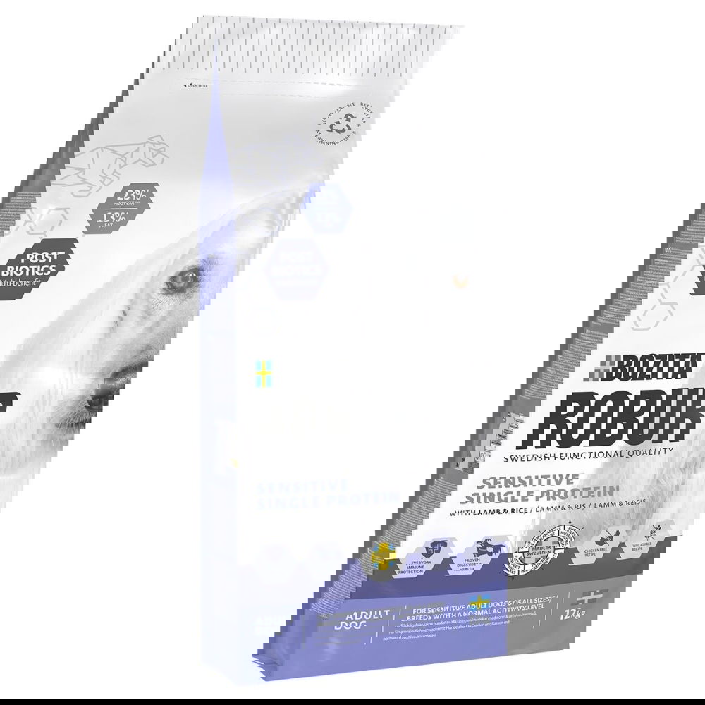 Bozita Robur Adult Sensitive Single Lamb (12 kg)