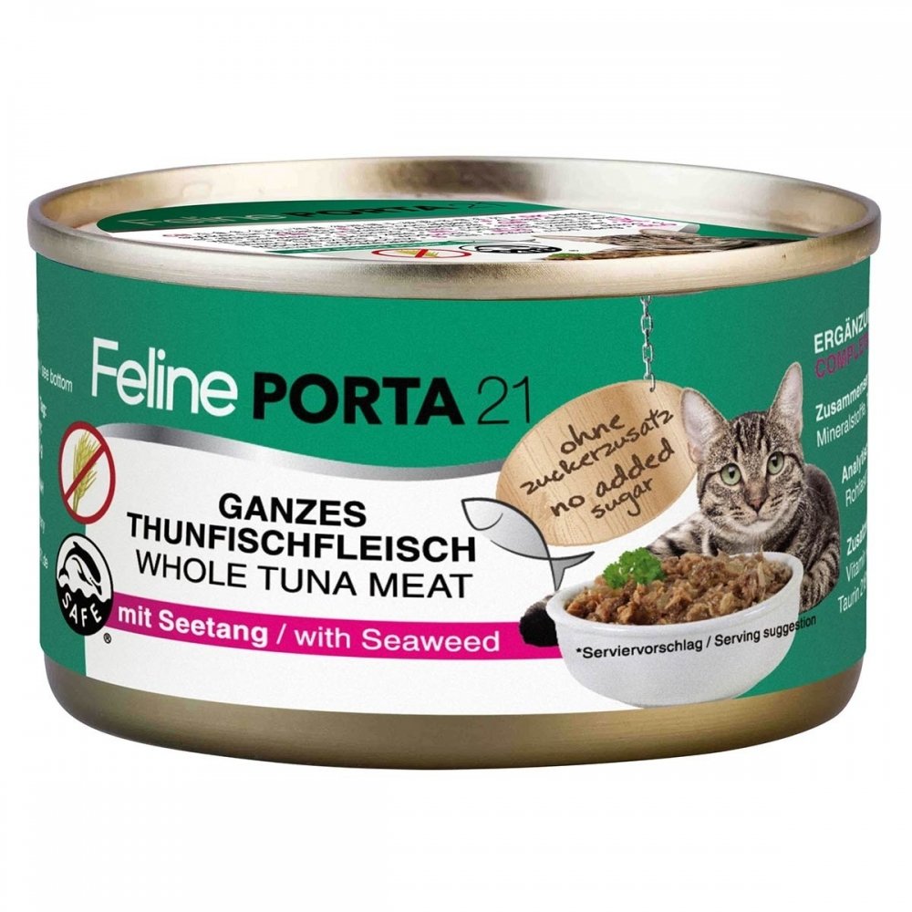 Feline Porta 21 Tonnikala & Merilevä, 90 g (90 g)