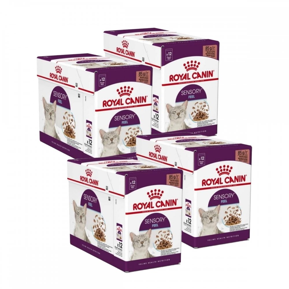 Royal Canin Sensory Feel Gravy 85g, 48-pack