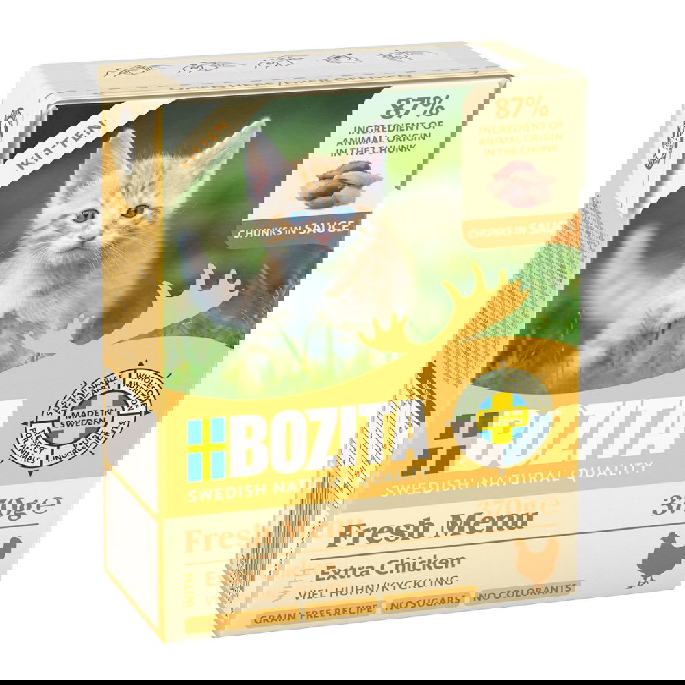 Bozita-kissanpennun ruoka kastikkeessa 370g