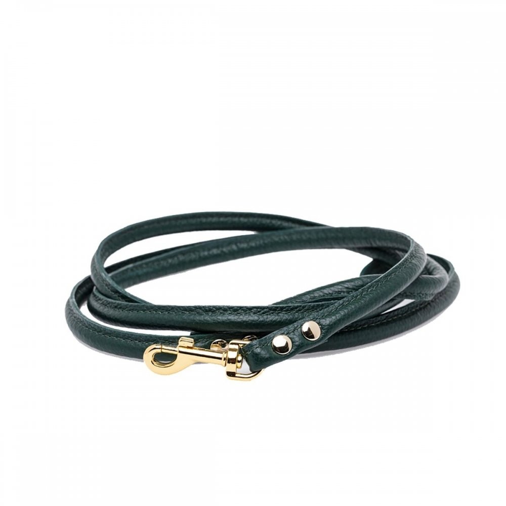 Collar of Sweden pyöreä hihna, tummanvihreä (S)