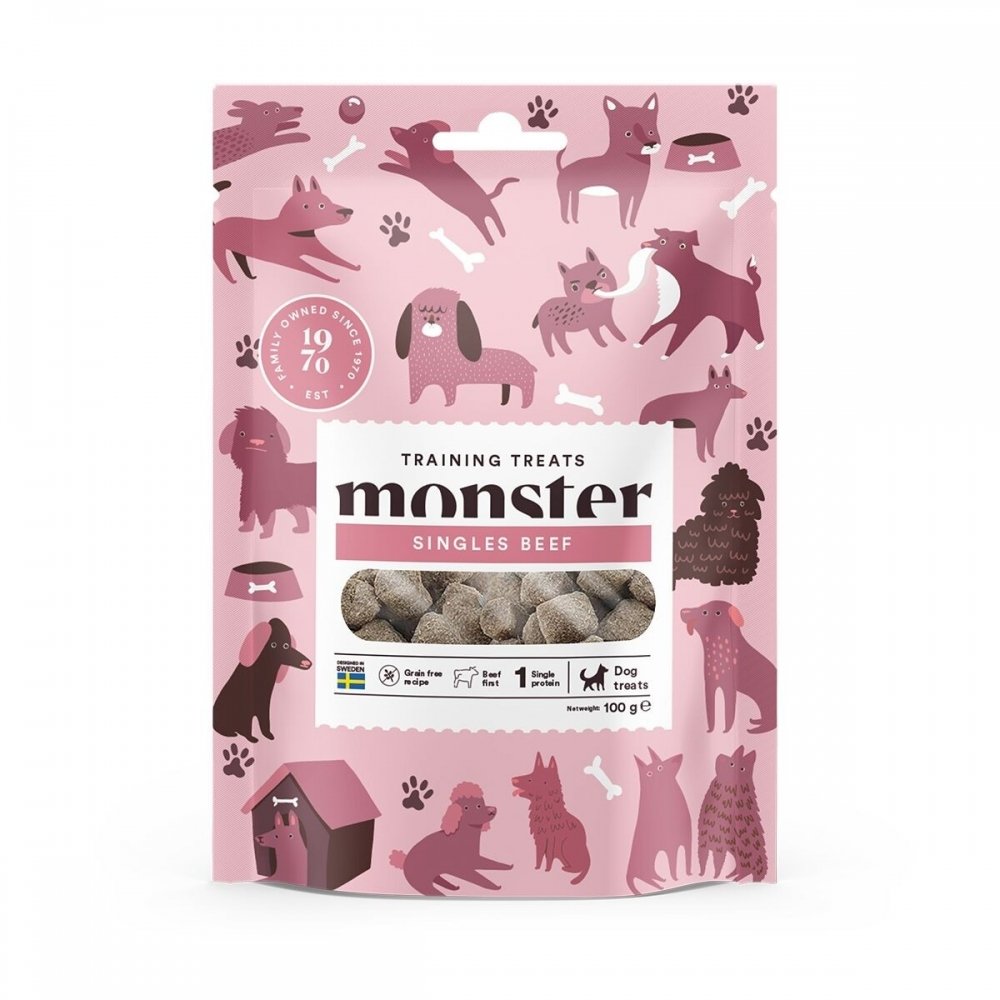Monster Dog Training Treats nauta 100g Monster Dog Training Treats nauta 100g
