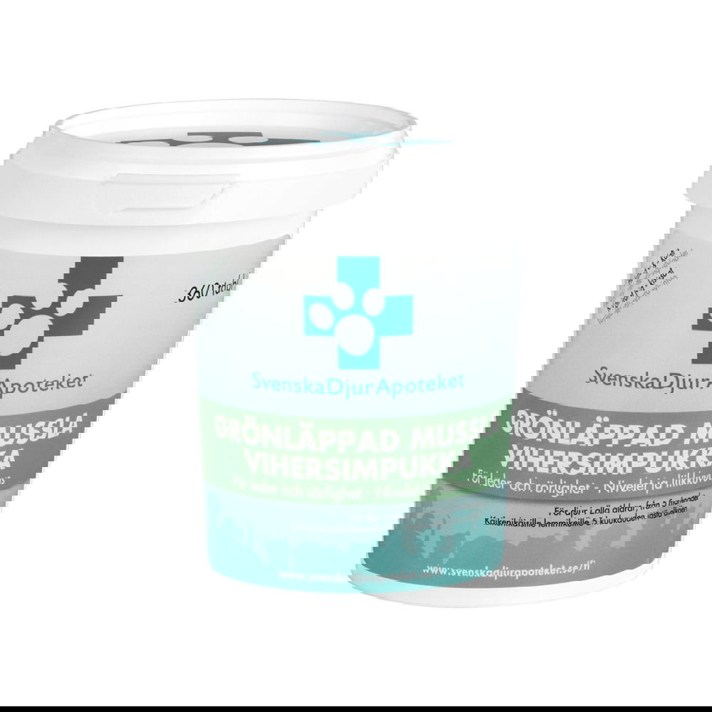 Svenska Djurapoteket Viherhuulisimpukka (360 tab)