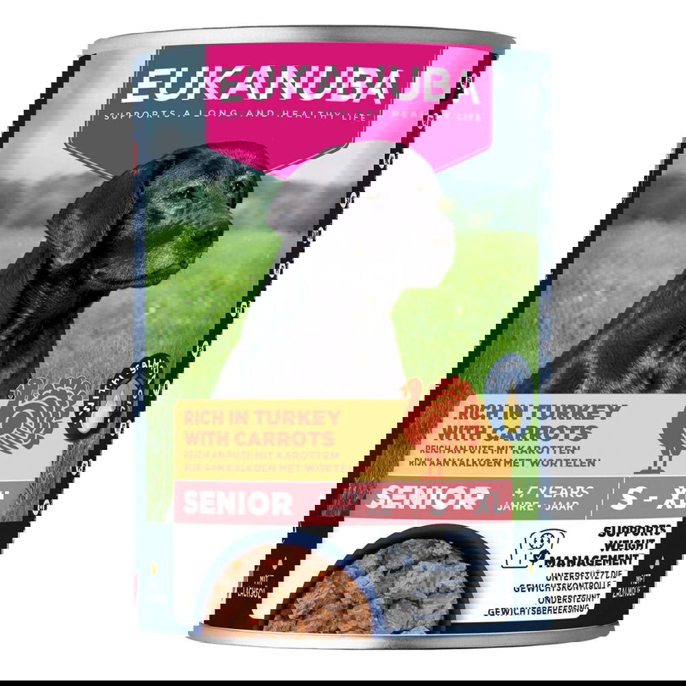 Eukanuba Dog Wet Senior Kalkkuna & Porkkana 400 g Eukanuba Dog Wet Senior Kalkkuna & Porkkana 400 g
