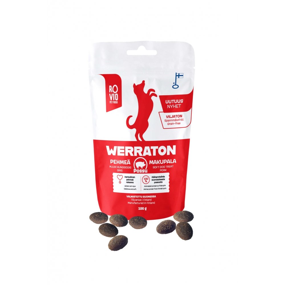 Werraton pehmeä makupala, possu 100 g