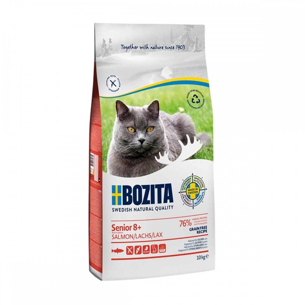 Bozita GF Senior 8+ Salmon (10 kg)