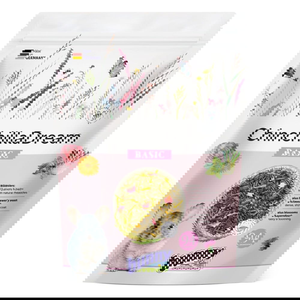 Chinchillan ruoka Bunny Basic 1,2 kg