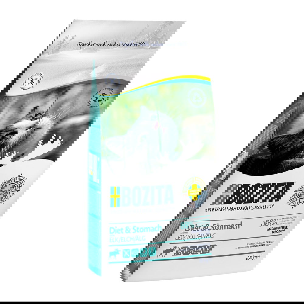 Bozita Feline Sensitive Diet & Stomach Grain Free (10 kg) Bozita Feline Sensitive Diet & Stomach Grain Free (10 kg)