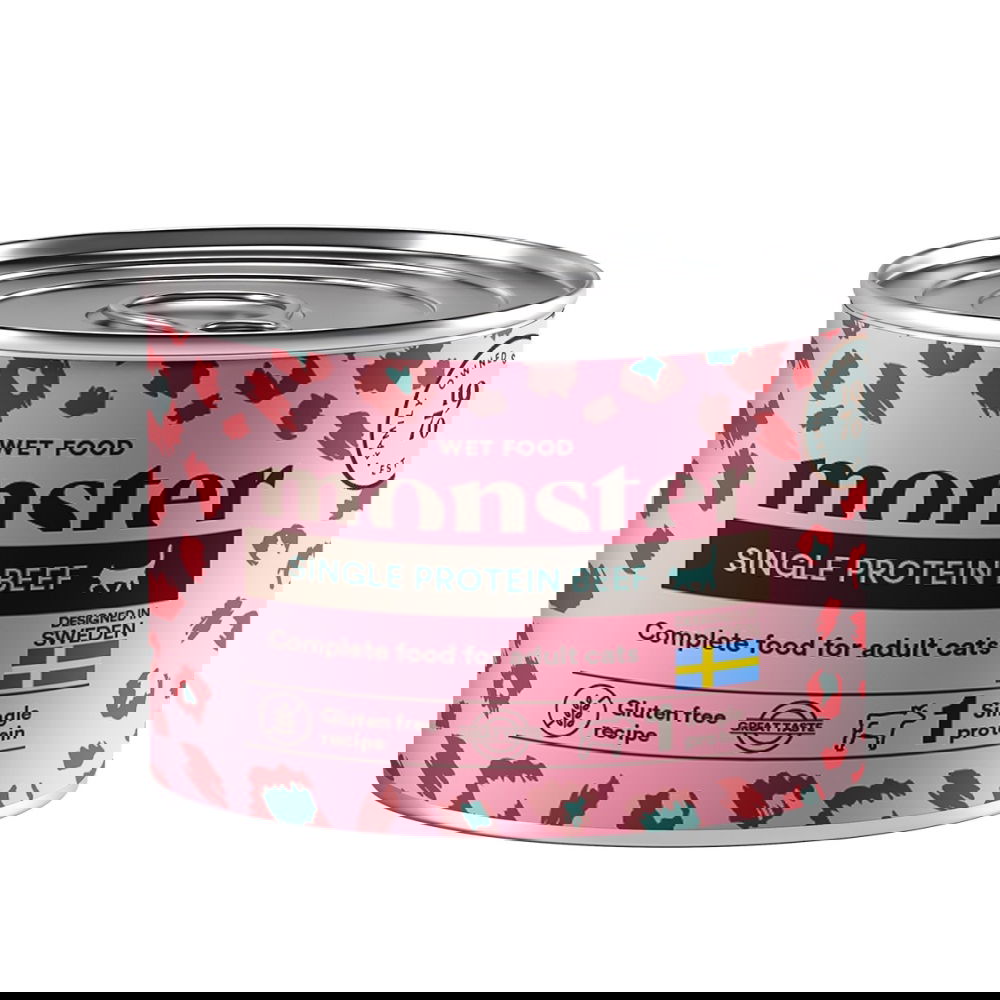 Monster Cat Adult Single Protein Beef 200 g
