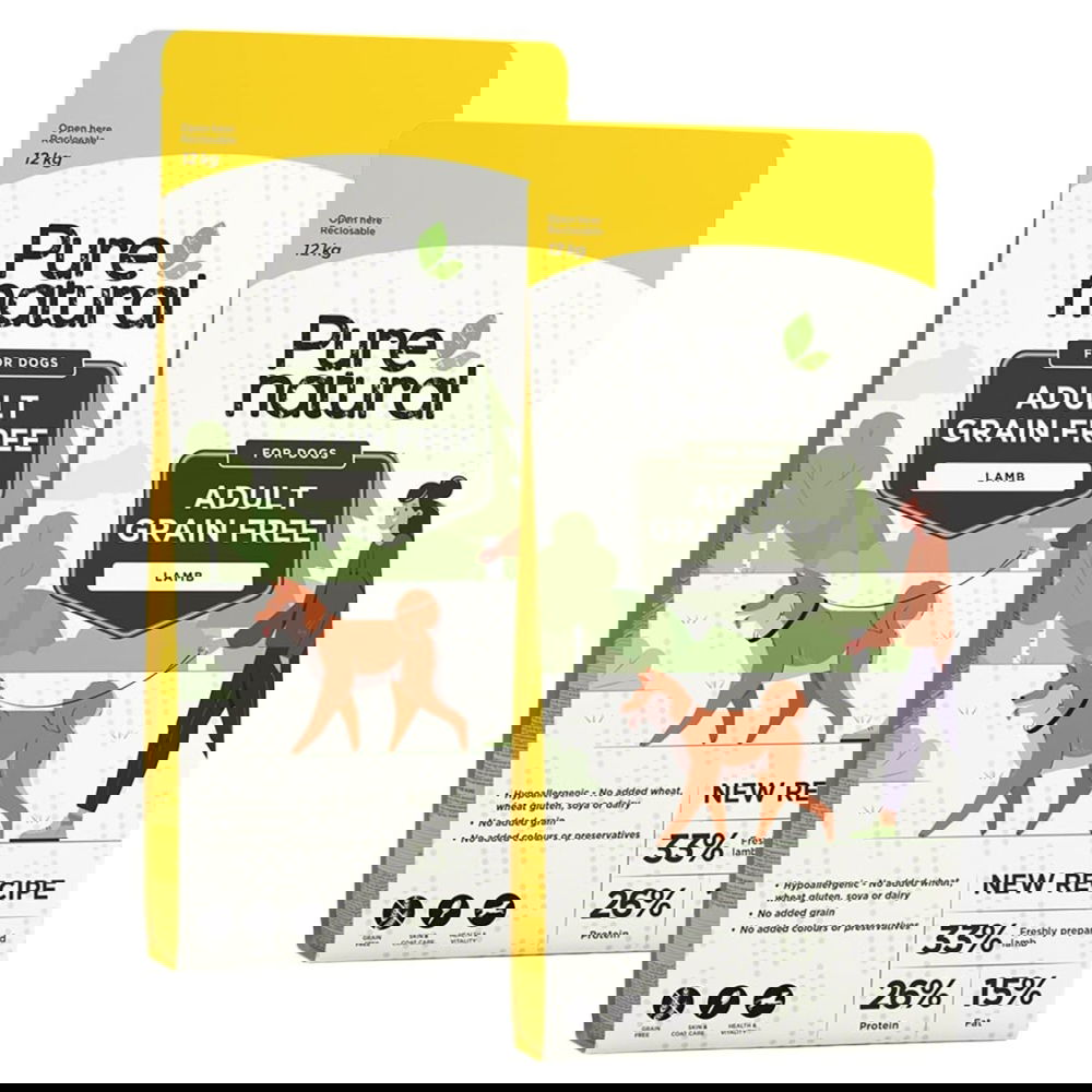 Purenatural Dog Adult Grain Free Lamb 2 x 12 kg, vain verkosta